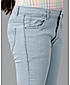 GIRLS DENIM FULL PANT WITH PEARL ATTACHED ON PANELS