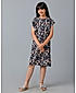 PRINTED RAYON REGULAR DRESS