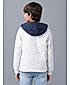 BOYS FULL SLEEVE HOODED QUILTED WITH PRINT ON CHEST