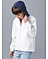 BOYS FULL SLEEVE HOODED QUILTED WITH PRINT ON CHEST