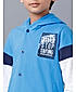 BOYS FULL SLEEVE SWEAT SHIRT WITH FRONT OPENING & HOOD