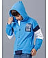 BOYS FULL SLEEVE SWEAT SHIRT WITH FRONT OPENING & HOOD