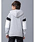 BOYS FULL SLEEVE SWEAT SHIRT WITH FRONT OPENING & HOOD