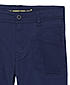 BOYS COTTON LYCRA TWILL SLIM FIT SOLID PANT