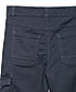 BOYS COTTON SLIM FIT SOLID CARGO PANT