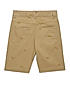 BOYS EMBROIDERED TWILL SLIM FIT COTTON SHORTS