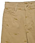 BOYS EMBROIDERED TWILL SLIM FIT COTTON SHORTS