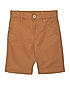 BOYS PRINTED TWILL SLIM FIT COTTON SHORTS