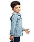 BOYS FULL SLEEVE DENIM JACKET WITH HOOD