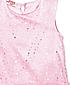 GIRLS GLITTER SATIN SLEEVELESS DRESS