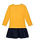 GIRLS COTTON LOOP KNIT DRESS