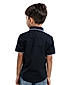 BOYS HALF PRINTED HALFSLEEVE SHIRT WITH CUT N SEW STYLING