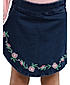 GIRLS SKOT WITH EMBROIDERY ON FRONT SKIRT