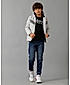 BOYS KNIT DENIM JOGGERS