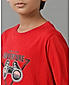 PRINTED BOYS ROUND NECK T SHIRT