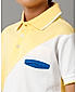 BOYS CUT N SEW POLO NECK T SHIRT