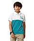 BOYS CUT N SEW POLO NECK T SHIRT