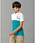 BOYS CUT N SEW POLO NECK T SHIRT