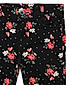 GIRLS COTTON TWILL FLORAL PRINTED JEGGINGS