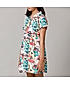 PRINTED RAYON DRESS