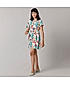 PRINTED RAYON DRESS