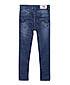 GIRLS STRAIGHT FIT EMBROIDER POCKET STRECHABLE JEANS