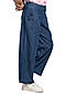 GIRLS FLARED LEG INVERTED PLEAT WAIST WITH DOUBLE FLAP POCKET DENIM PANT