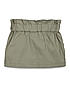 GIRLS PAPER BAG WAIST BAND EMBROIDER SKIRT