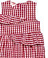 GIRLS COTTON CHECKS FRILLED DRESS