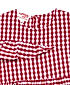 GIRLS COTTON CHECKS FRILLED DRESS