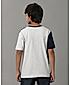 Boys Cotton Musical Print Contrast Cut N Sew Round Neck Half Sleeve T shirt