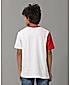 Boys Cotton Musical Print Contrast Cut N Sew Round Neck Half Sleeve T shirt