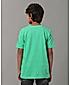 Boys Cotton Printed Round Neck Half Sleeve T shirt