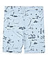 BOYS 100% COTTON PRINTED HONEYCOMB SLIM FIT SHORTS