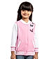 GIRLS FULL SLEEVE SWEATSHIRT WITH FRONT OPENING