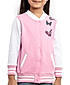 GIRLS FULL SLEEVE SWEATSHIRT WITH FRONT OPENING