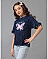 Girls Navy T-Shirts