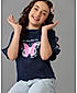 Girls Navy T-Shirts