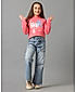 Girls Pink Sweat Shirts