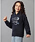 Girls True Navy Sweat Shirts