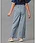 Girls Blue Stripes Trousers