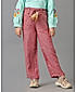 Girls Red Stripes Trousers