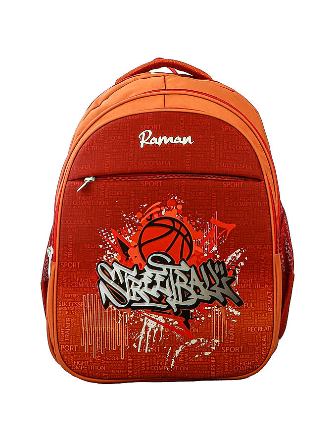 Raman Baggy 32L Orange School Backpack