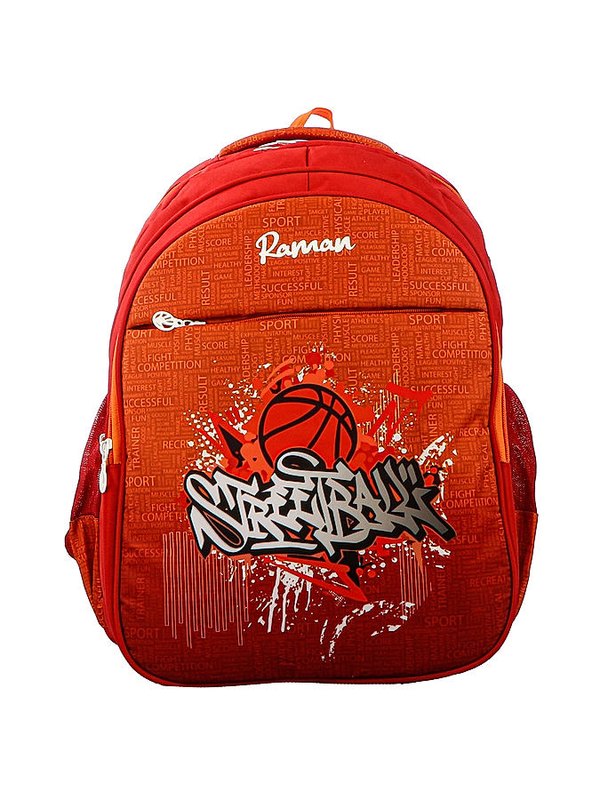 Raman Baggy 32L Red School Backpack