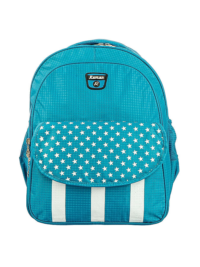 Raman Kido 27L Turquoise Blue Kids School Backpack 