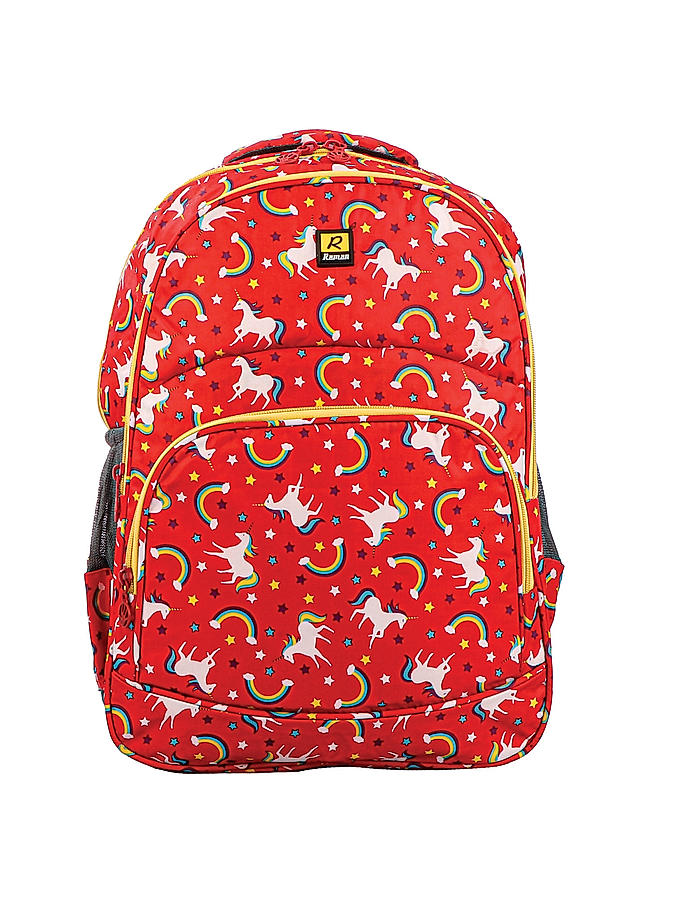 Raman Kido 25L Red Kids School Backpack 