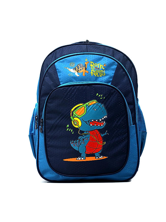 Raman Kido 31.5L Turquoise Blue Kids School Backpack 