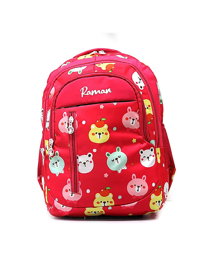 Raman Kido 27L Pink Kids School Backpack 