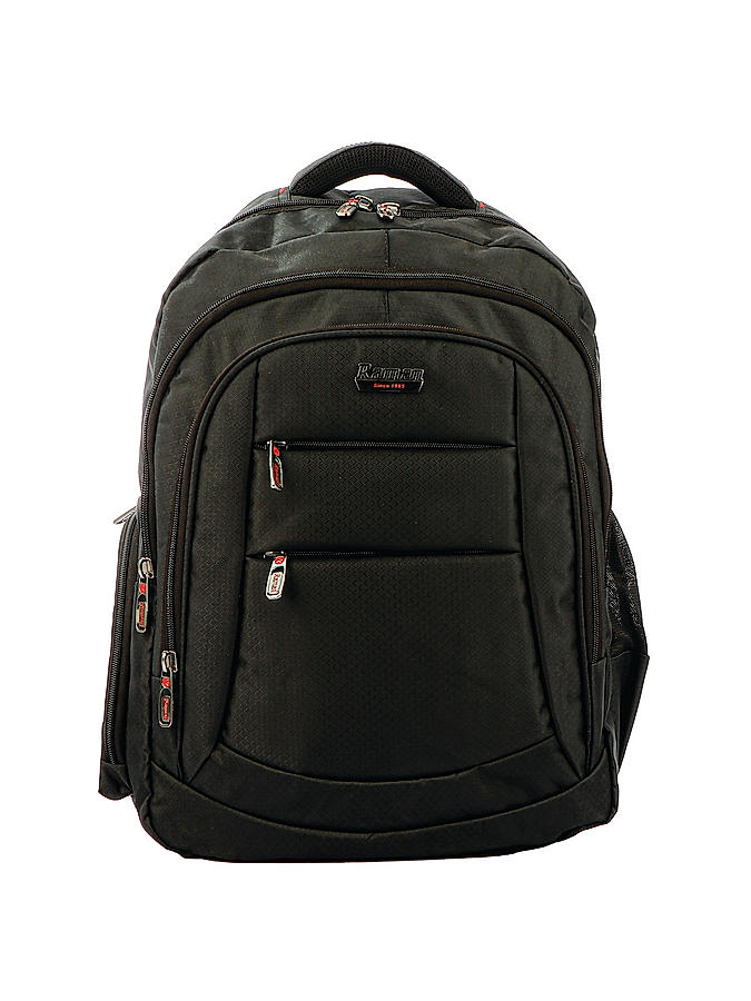 Raman Lappy 36L Black Laptop Backpack