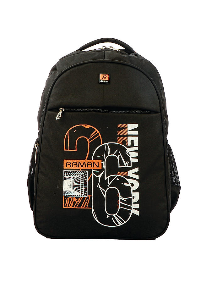 Raman Schooly 35L Black Casual Backpack